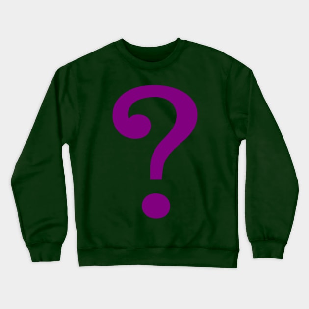 Riddle Me This Crewneck Sweatshirt by DavesTees